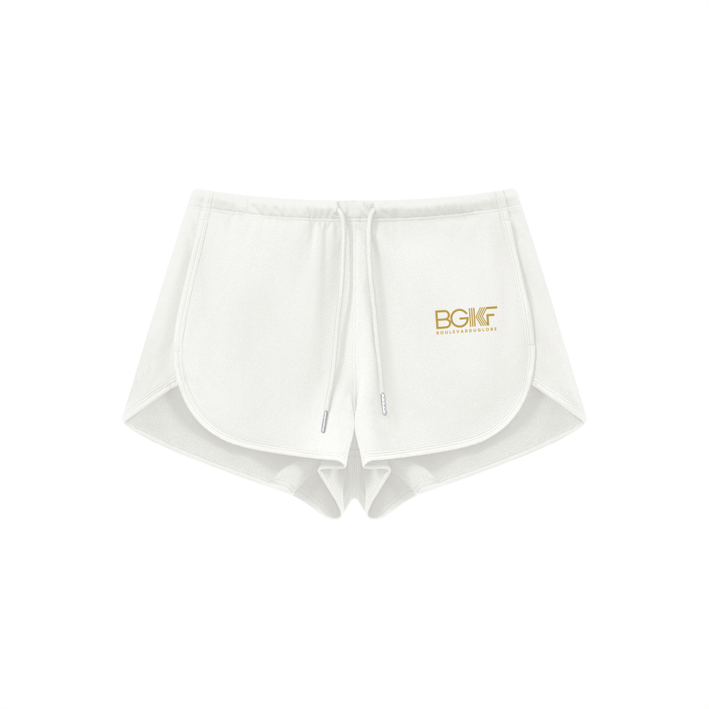 Short en coton Premium Femme à Cordon de Serrage Signature MARCO & LARA