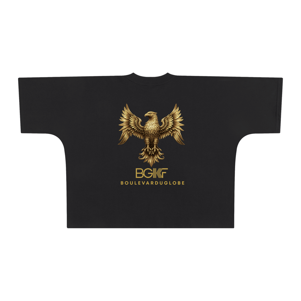 T-shirt oversize sans coutures d’épaules Collection BOULEVARDUGLOBE®