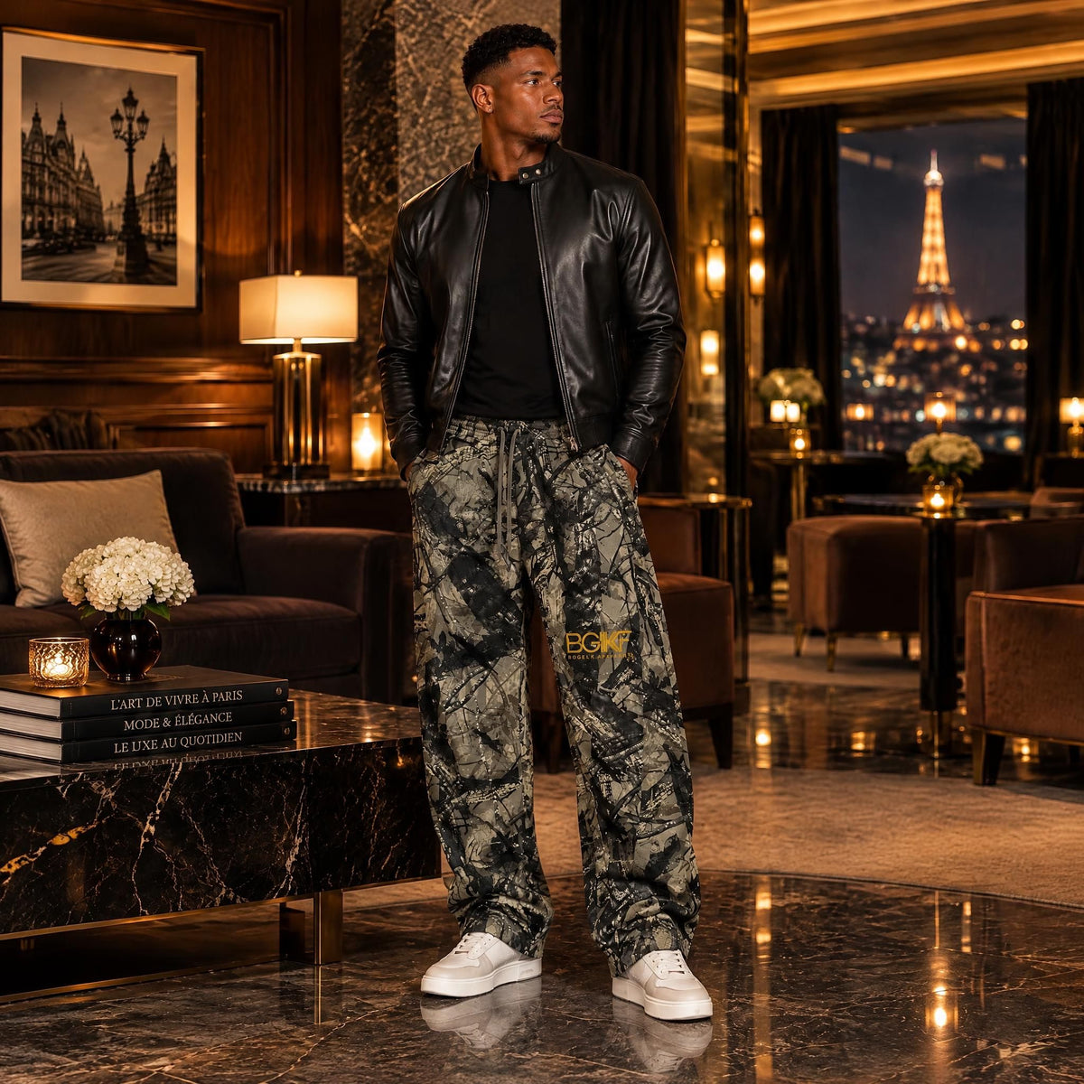 Pantalon Streetwear Unisexe Imprimé | BOULEVARDUGLOBE®